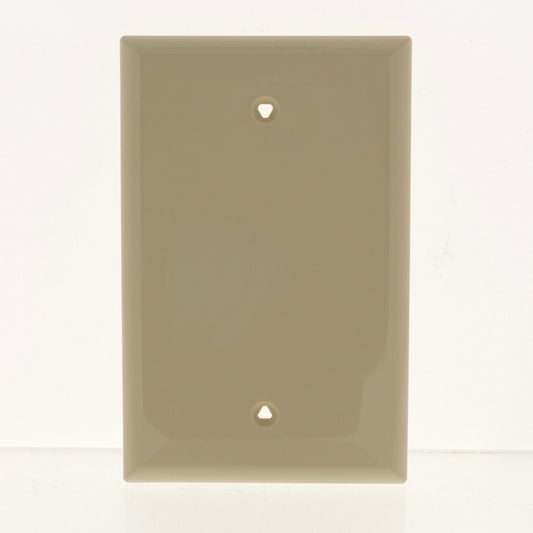 Eaton PJ13V Ivory 1-Gang Blank Unbreakable Mid-Size Wallplate Cover Box Mount