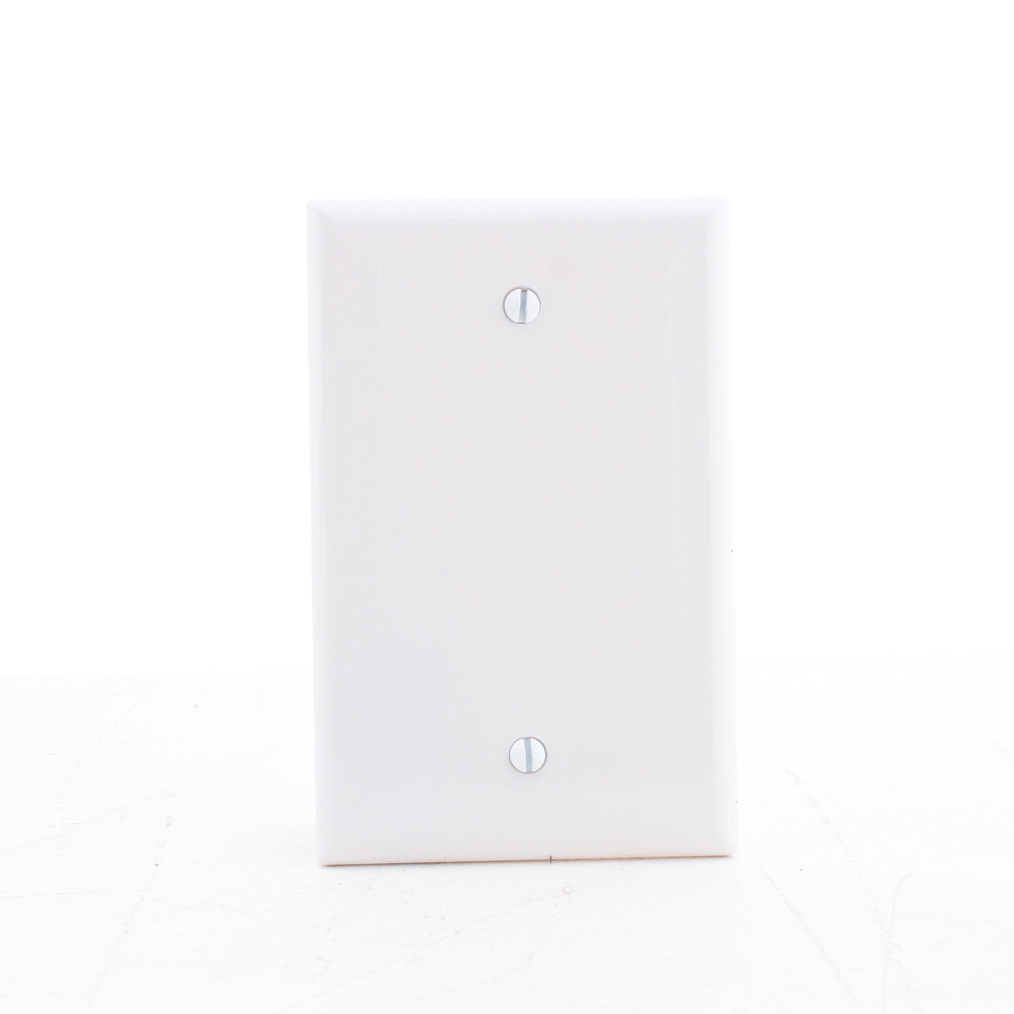 Eaton PJ13W White 1-Gang Blank Unbreakable Mid-Size Wallplate Cover Box Mount