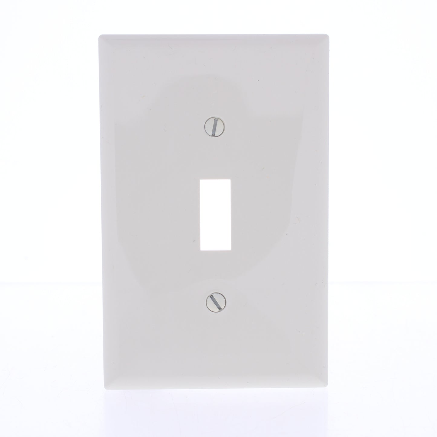 Eaton PJ1LA Lt Almond 1-Gang Toggle Unbreakable Nylon Mid-Size Wallplate Cover