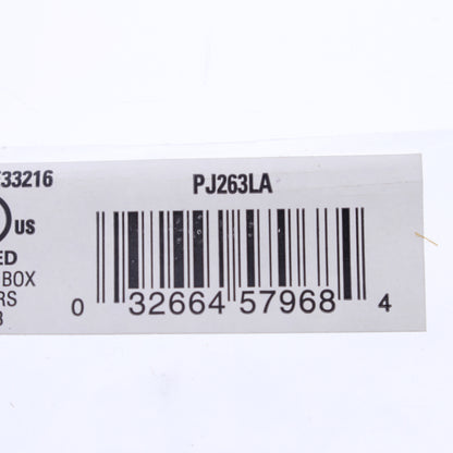 Eaton PJ263LA Light Almond 3-Gang Decorator GFCI Nylon Mid-Size Wallplate Cover