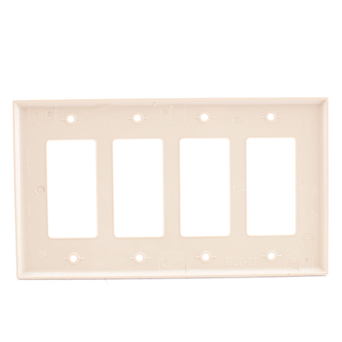 Eaton PJ264V Ivory Wallplate Cover Plate Decorator GFCI Electrical Switch Outlet