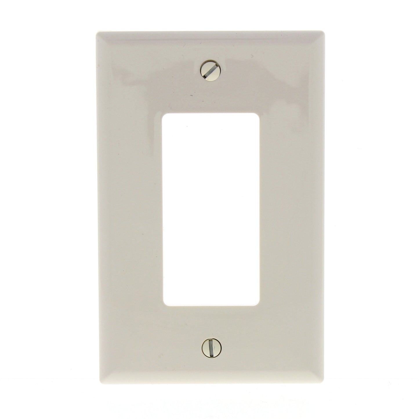 Eaton PJ26LA Light Almond 1-Gang Decorator GFCI Nylon Mid-Size Wallplate Cover