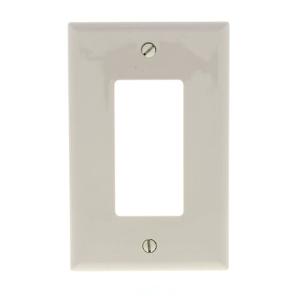Eaton PJ26LA Light Almond 1-Gang Decorator GFCI Nylon Mid-Size Wallplate Cover