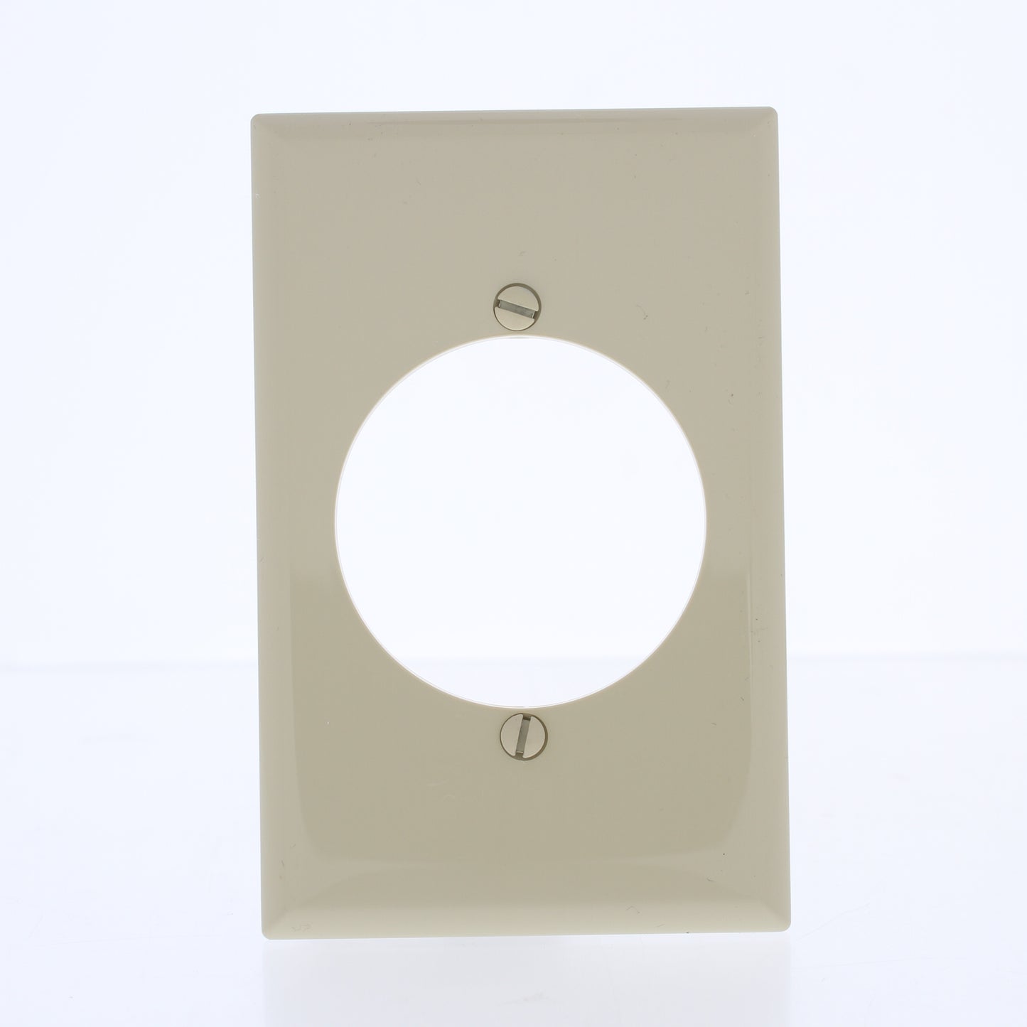 Eaton PJ724V Ivory 1-Gang 2.15" Dia. 30/50A  Power Outlet Mid-Size Nylon Cover