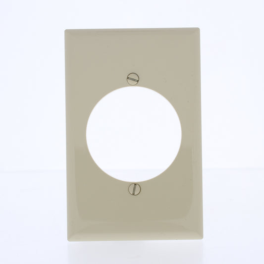 Eaton PJ724V Ivory 1-Gang 2.15" Dia. 30/50A  Power Outlet Mid-Size Nylon Cover