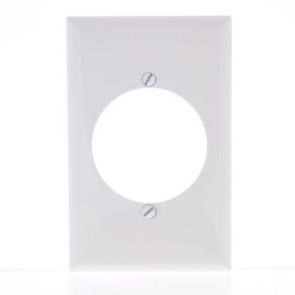 Eaton PJ724W White 1-Gang 2.15" Dia. 30/50A  Power Outlet Mid-Size Nylon Cover