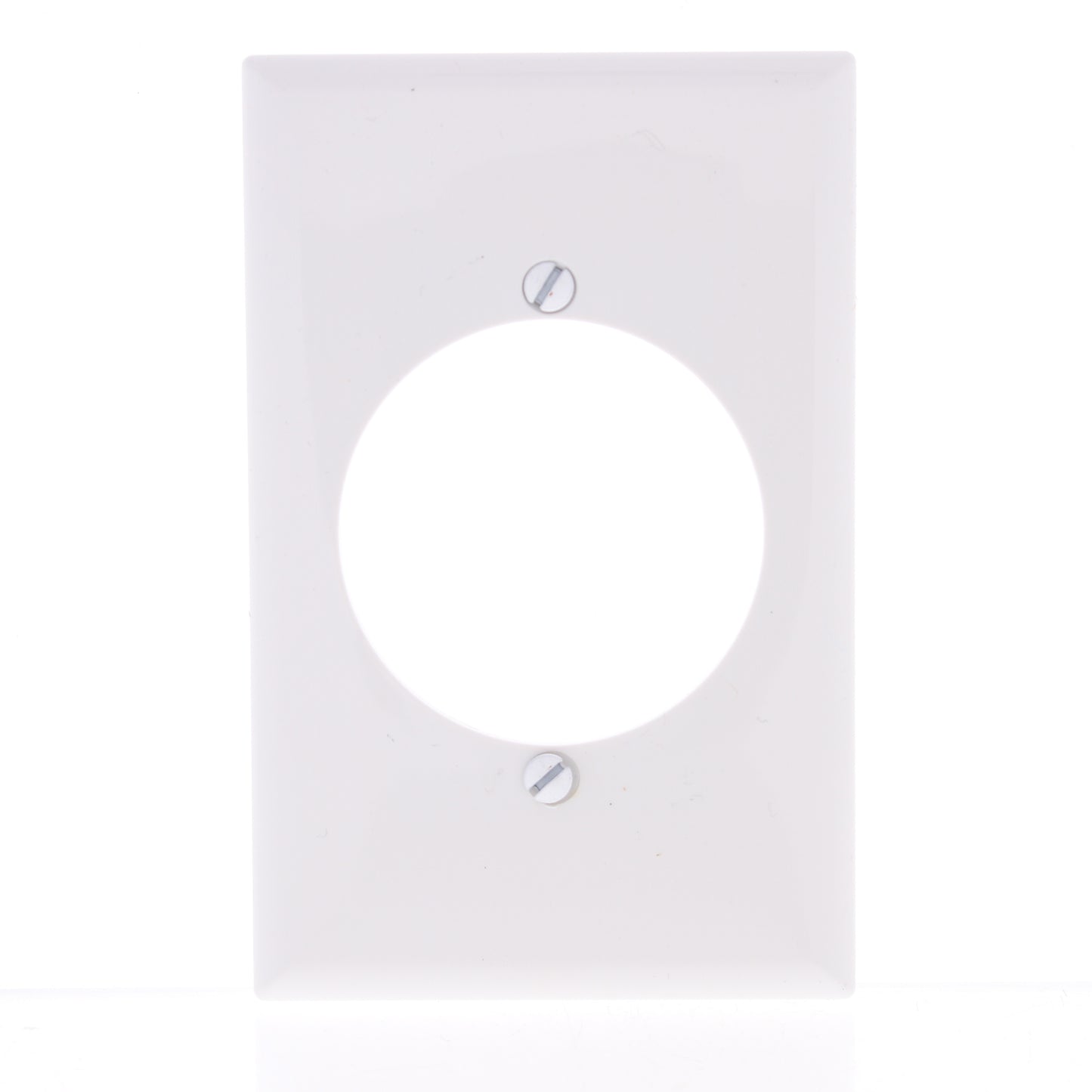 Eaton PJ724W White 1-Gang 2.15" Dia. 30/50A  Power Outlet Mid-Size Nylon Cover