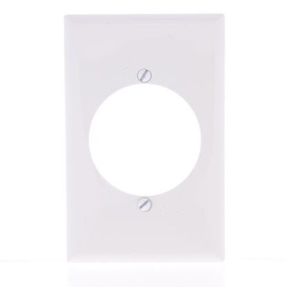 Eaton PJ724W White 1-Gang 2.15" Dia. 30/50A  Power Outlet Mid-Size Nylon Cover
