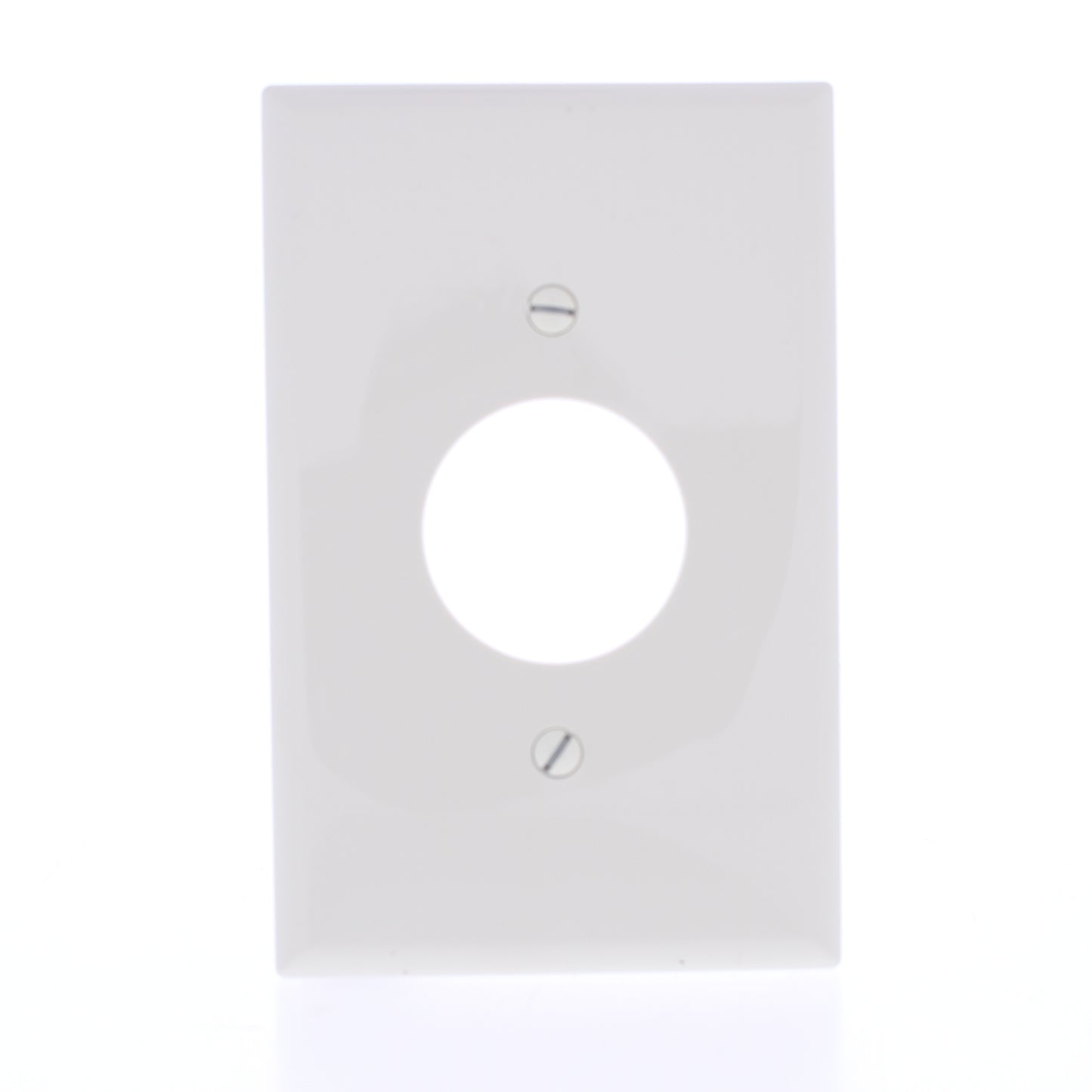 Eaton PJ7LA Lt Almond 1-Gang 1.406" Outlet Unbreakable Mid-Size Wallplate Cover