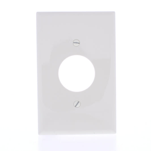 Eaton PJ7LA Lt Almond 1-Gang 1.406" Outlet Unbreakable Mid-Size Wallplate Cover