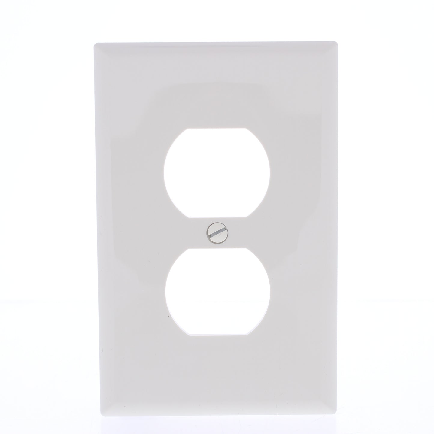 Eaton PJ8LA Lt Almond 1-Gang Duplex Unbreakable Nylon Mid-Size Wallplate Cover