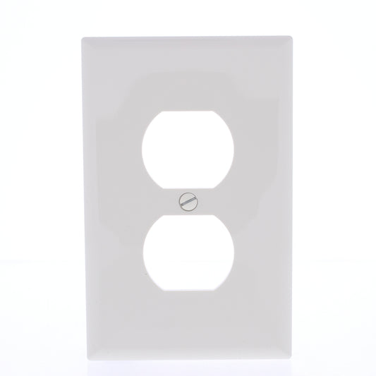 Eaton PJ8LA Lt Almond 1-Gang Duplex Unbreakable Nylon Mid-Size Wallplate Cover