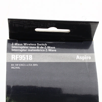 Eaton Silver Granite Aspire RF Switch Z-Wave 8A Incandescent Only RF9518SG