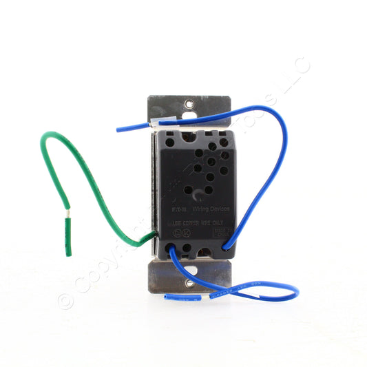 Eaton RF9520AW Alpine White Non-RF Accessory Decorator Switch No Neutral 120/VAC