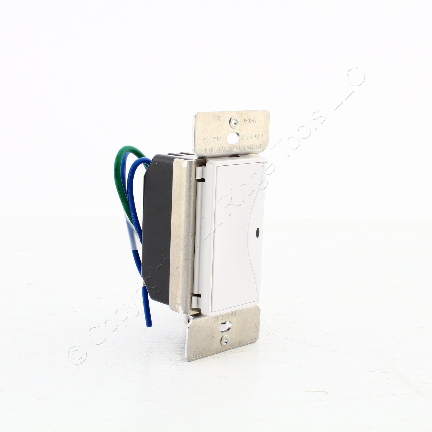 Eaton RF9520AW Alpine White Non-RF Accessory Decorator Switch No Neutral 120/VAC