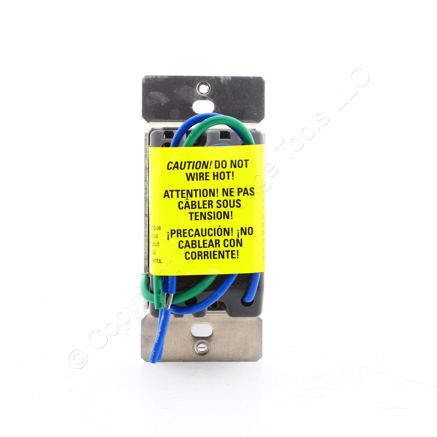 Eaton RF9520AW Alpine White Non-RF Accessory Decorator Switch No Neutral 120/VAC