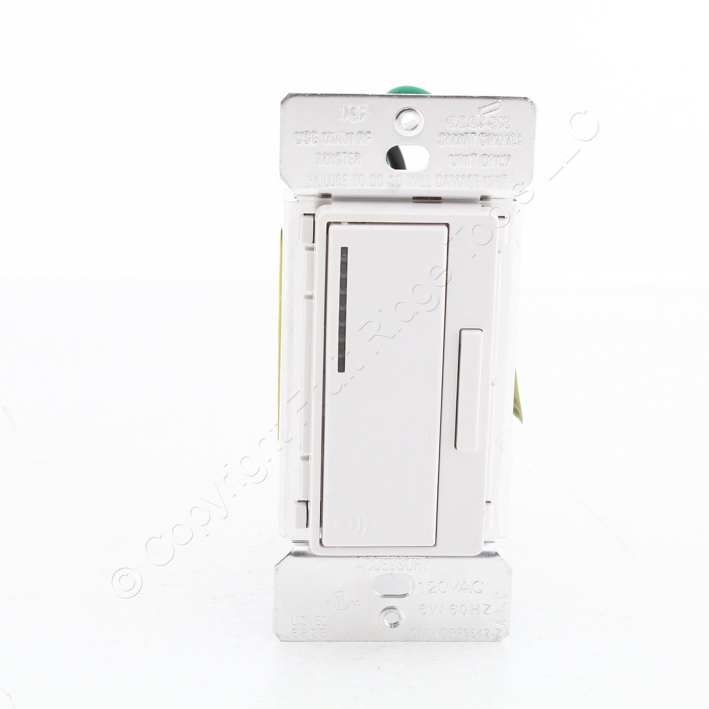 Eaton RF9542-ZDW White Aspire RF Smart Dimmer Accessory 120V 7-Step Multi-Way
