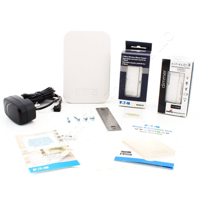 Eaton RF95KIT41 Home Automation Kit Hub Dimmer Switch WiFi Z-Wave RF HOMECT