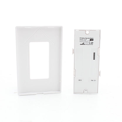 Eaton RFASAPMDW White Anyplace Switch w/Lamp Module Z-Wave RF Battery Operated