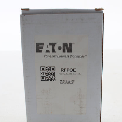 Eaton RFPOE Power Over Ethernet Cable Data Center Injector for HOMECT PoE RFPOE