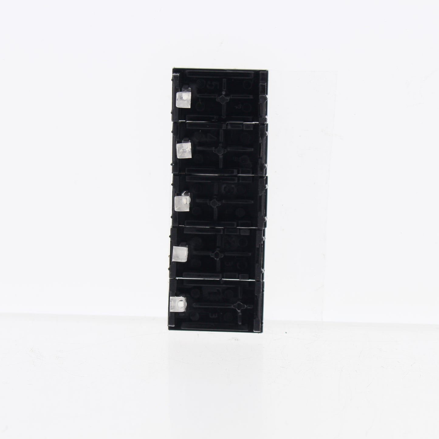 Eaton Black Color Change Kit For 5-Button Scene Controller Keypad RFWC5KDBK