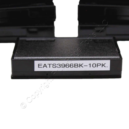 Eaton 3966BK Black Weather Resistant Horizontal GFCI Self-Closing Covers 10-Pack