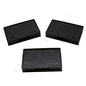 3pcs Eaton Black Weather Resistant Horizontal Decorator Self-Closing Cover S3966