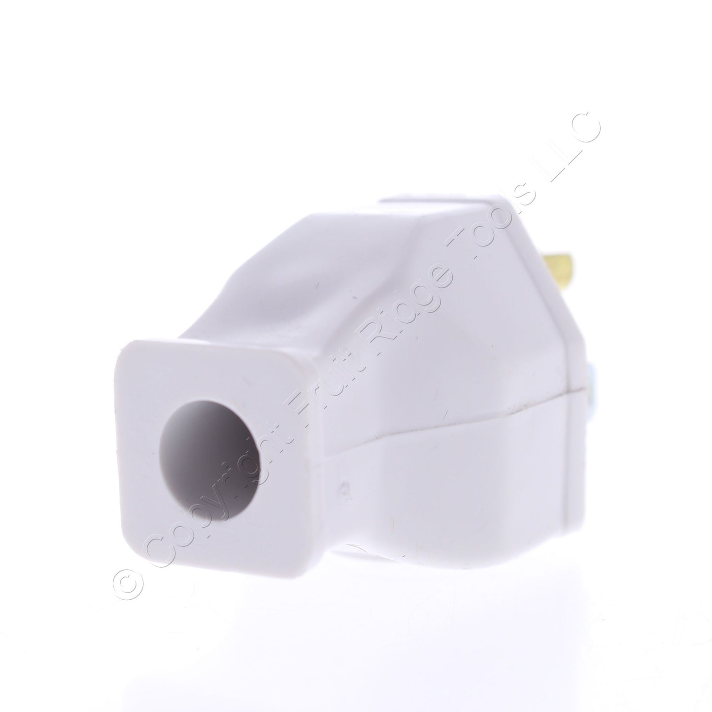Eaton SA399W White 15A Straight Blade Plug Cord End 125V NEMA 5-15 5-15P Bulk