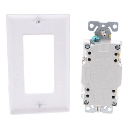 Eaton SGF20W White 5-20R 20A Self-Testing Gfci Outlet GFI Receptacles 125V 10pcs