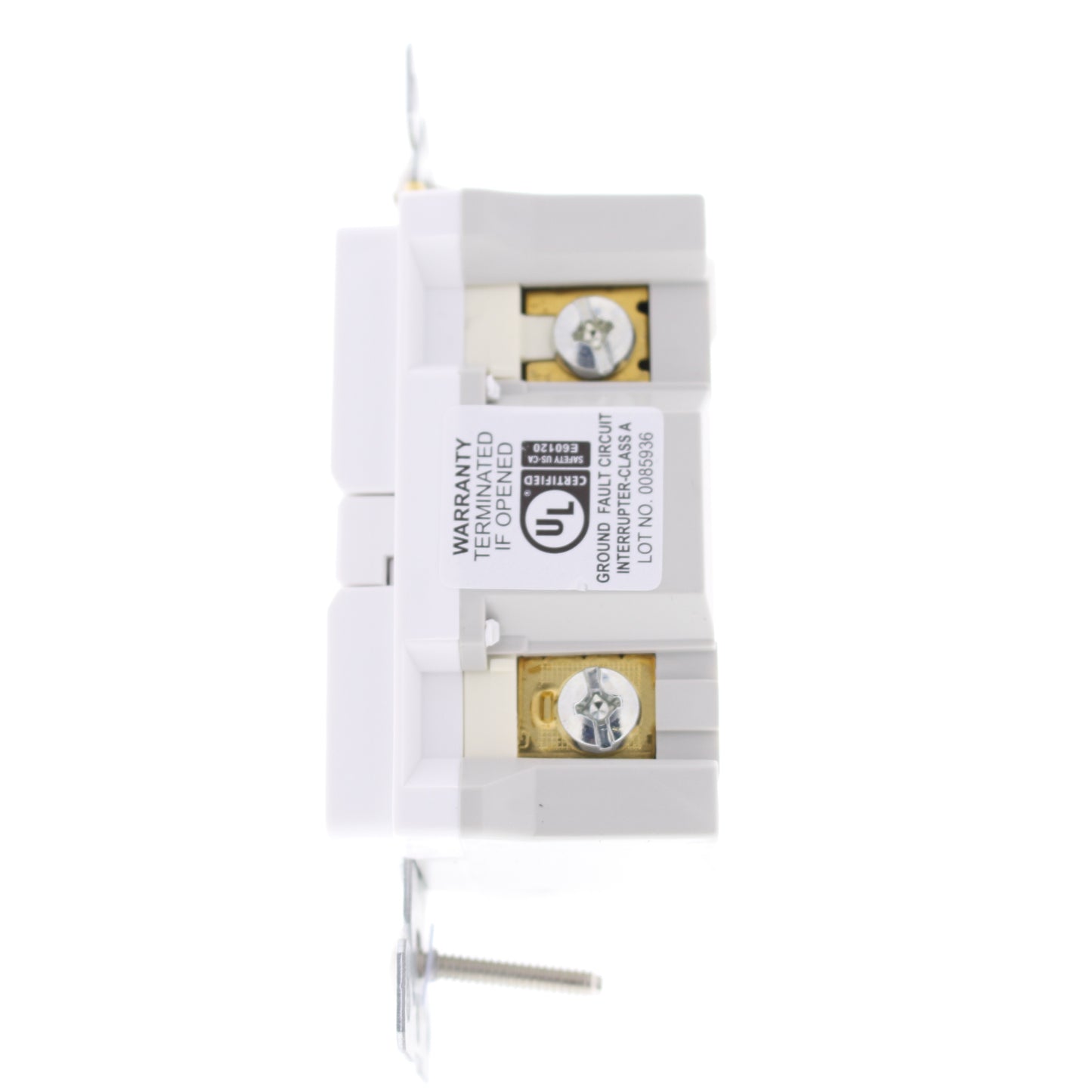 Eaton SGF20W White 5-20R 20A Self-Testing Gfci Outlet GFI Receptacles 125V 10pcs