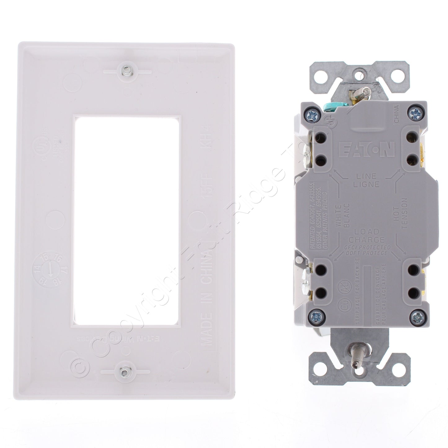 10 Eaton White Hospital Grade SelfTesting Gfci Outlet Duplex Receptacles SGFH20W
