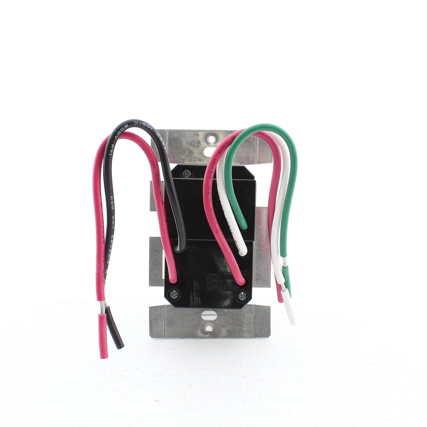 Eaton Black Universal Slide Dimmer 120/277V LED CFL ELV INC HAL FLR SUF7-BK