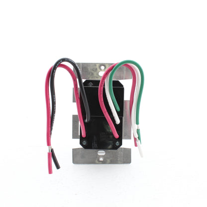 Eaton Black Universal Slide Dimmer 120/277V LED CFL ELV INC HAL FLR SUF7-BK