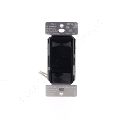 Eaton Black Slide Dimmer Switch w/Preset LED/CFL/INC/FLR/ELV/MLV SUL06P-BK