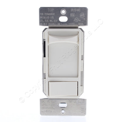 Eaton SUL06P White Slide Dimmer Switch w/Preset LED CFL INC FLR ELV MLV Lighting