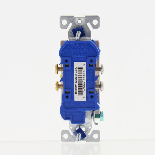 Eaton White Tamper Resistant Duplex Receptacle Outlet 5-15R 15A Bulk TR1107W