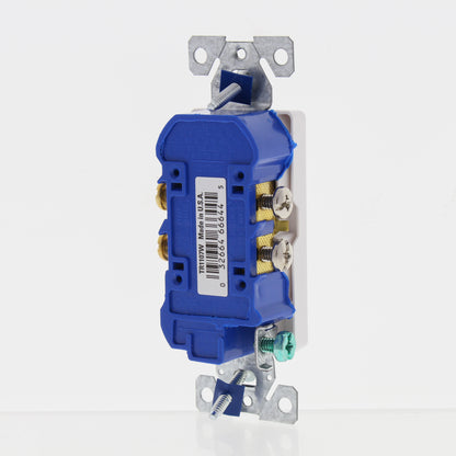 Eaton White Tamper Resistant Duplex Receptacle Outlet 5-15R 15A Bulk TR1107W