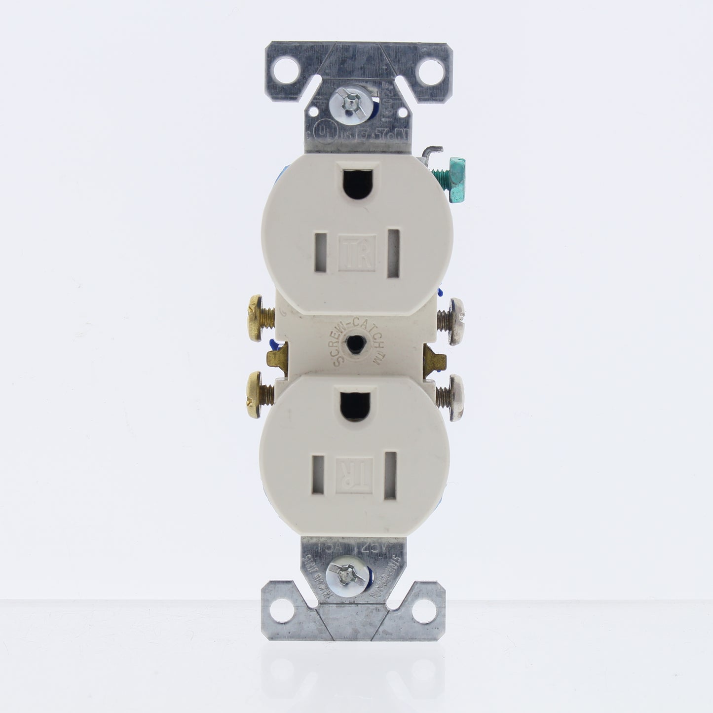 Eaton Lt Almond Tamper Resistant Duplex Receptacle Nema 5-15R 15A Bulk TR270LA