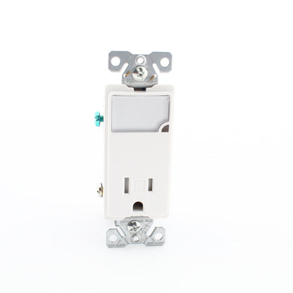 Eaton White Tamper Resistant Receptacle Outlet Nightlight 15A 125V TR7735W