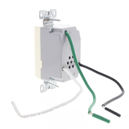 Eaton Almond Tamper Resistant 15A Outlet Receptacle 3.1A USB Charger TR7755A