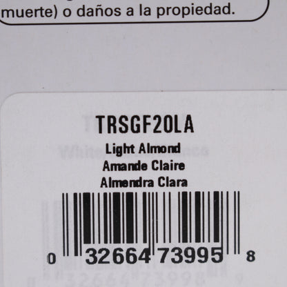 Eaton TRSGF20LA Light Almond 5-20R 20A Gfci Self-Test Outlet Receptacle Tamper