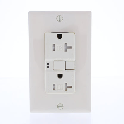Eaton TRSGF20LA Light Almond 5-20R 20A Gfci Self-Test Outlet Receptacle Tamper