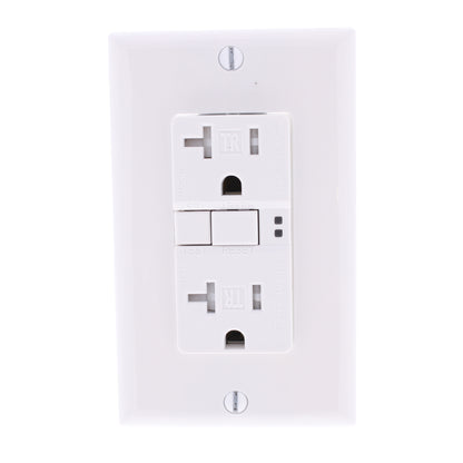 10 Eaton White Tamper Resistant Gfci Self-Test Outlet Receptacles 20A TRSGF20W