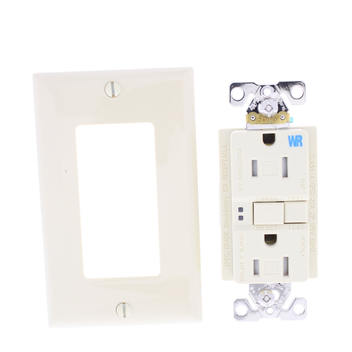 10 Eaton Ivory Tamper/Weather Resistant Gfci Outlet Receptacles 15A TWRSGF15V