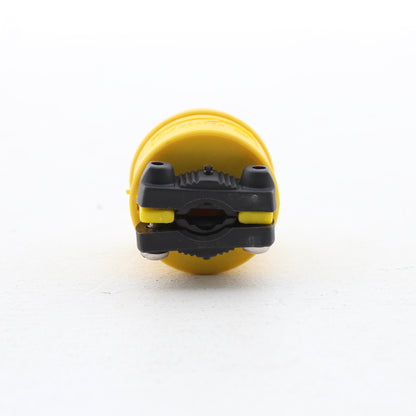 Eaton Yellow Corrosion Resistant Straight Blade Plug Nema 6-15P 15A 250V WD1449