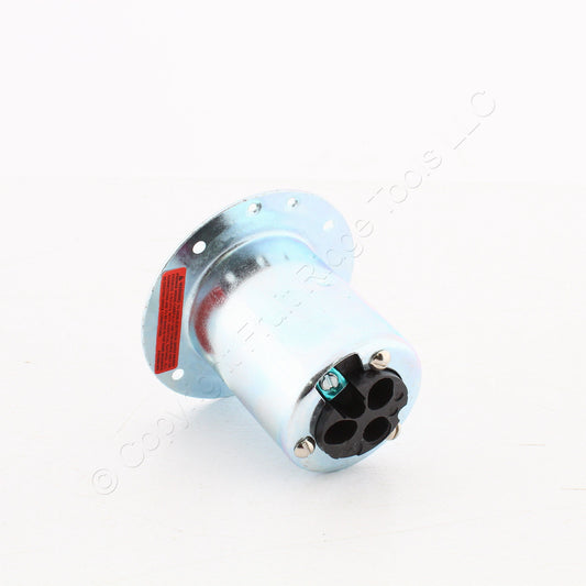 Eaton ArrowHart WD7958 California Style 50A Locking Flanged Inlet Non-NEMA 600V