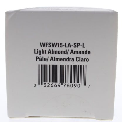Eaton Lt Almond Smart WiFi Light Switch 3-Way LED/CFL/INC/MLV/ELV WFSW15-LA