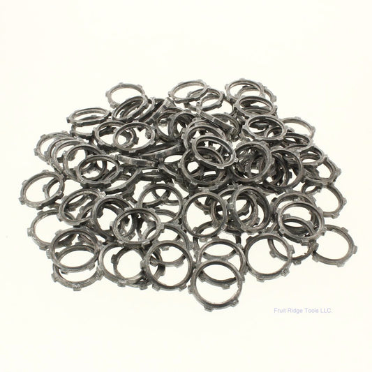 100pcs EGS Zinc Die Cast Locknuts for use w/ Fittings Rigid IMC Conduits L-200-D
