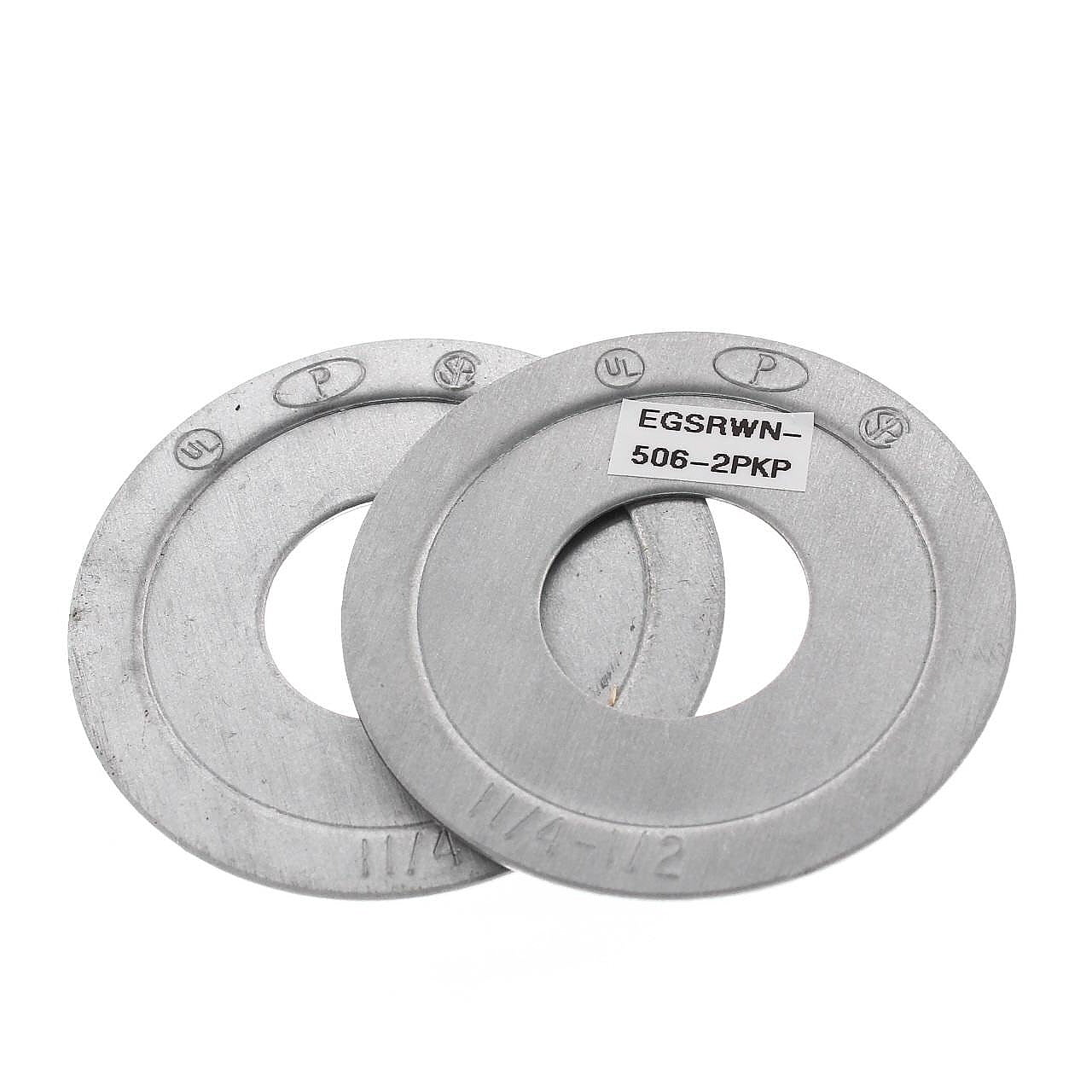 EGS RWN-506 Silver Steel 1-1/4" x 1/2" Round Reducing Washers 2-Pack
