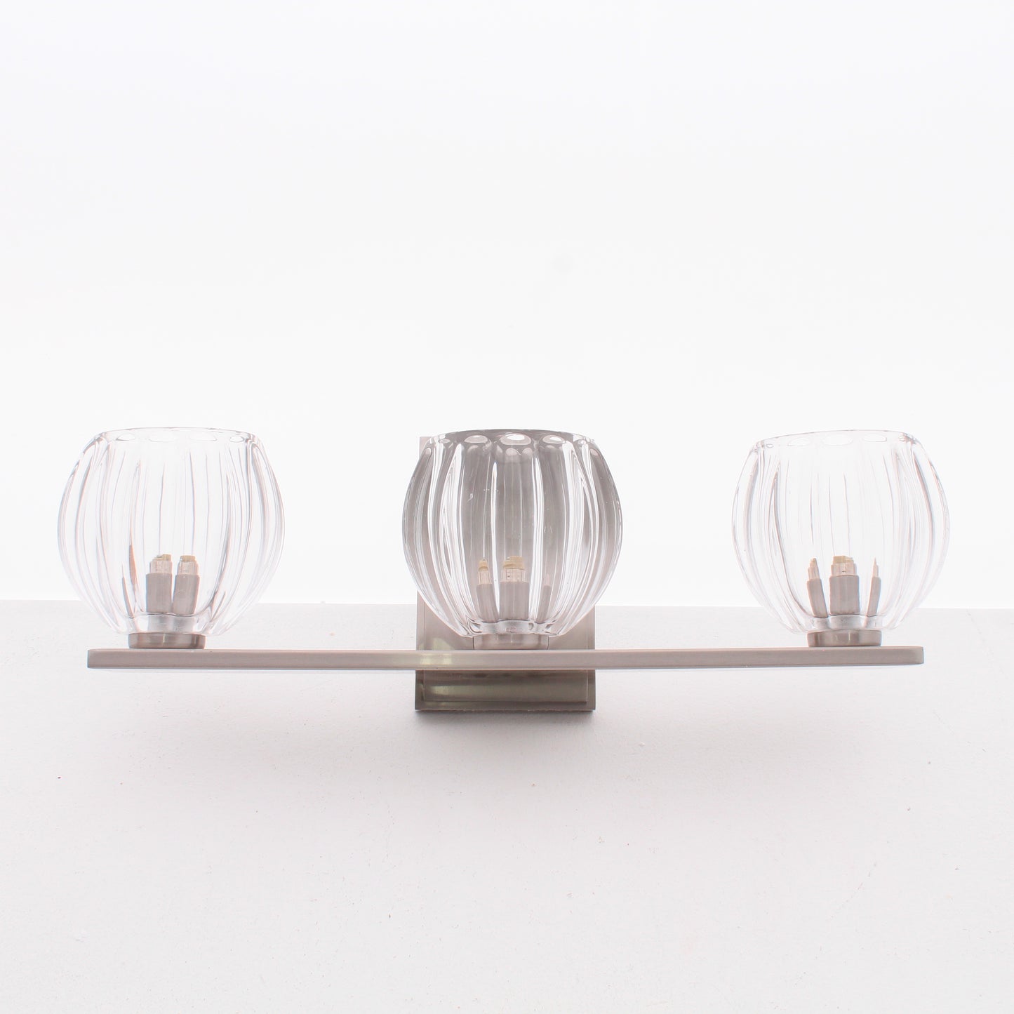 Elegant Lighting 1517W18BN Monticello 3 LT Brushed Nickel Vanity Light